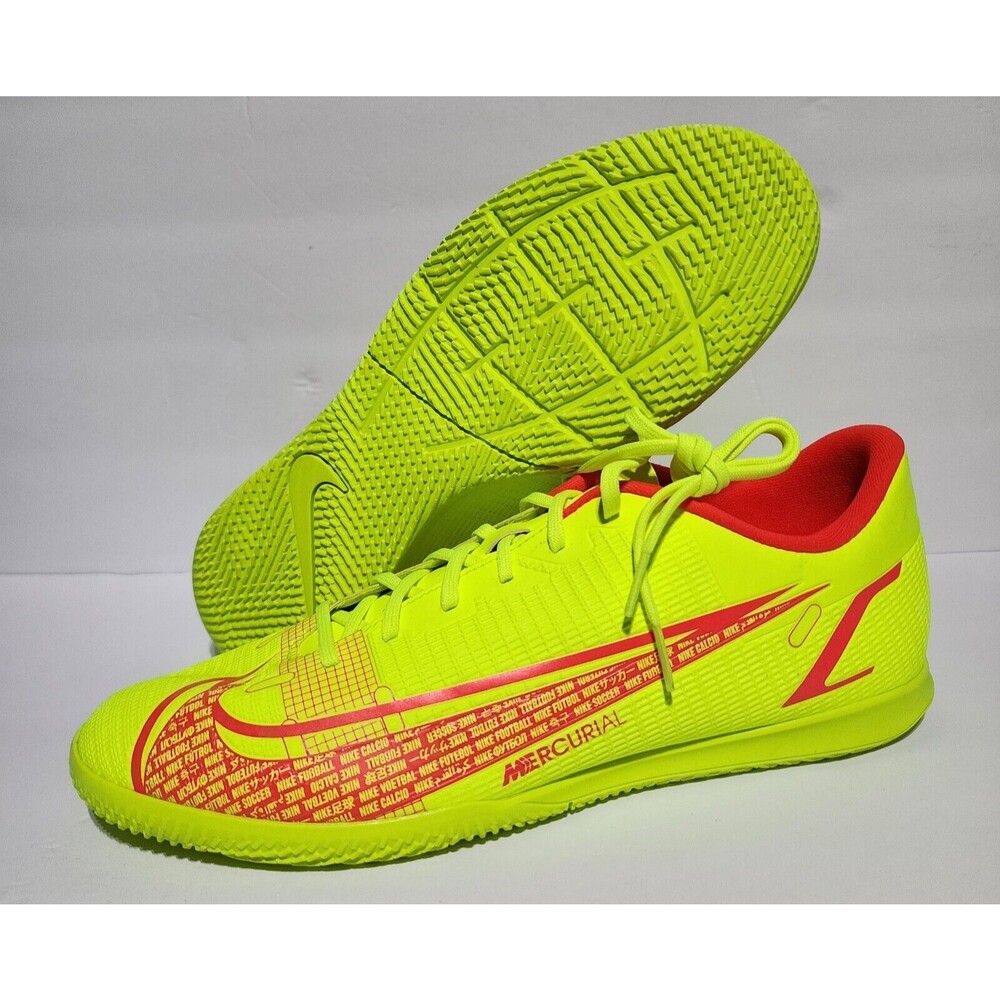 Men's Size 11.5 Nike Mercurial Vapor 14 Club Indoor Turf CV0980-760 soccer Volt
